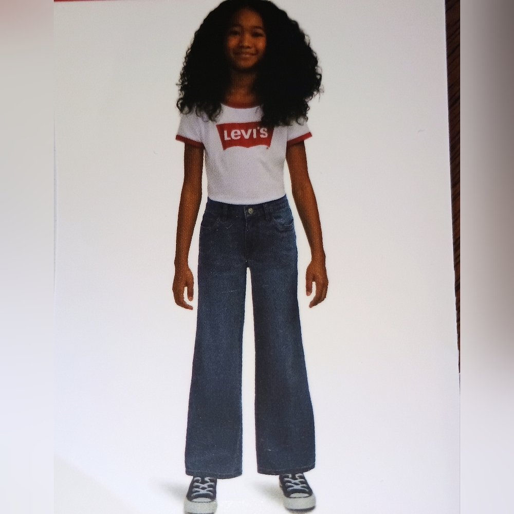 Levi's Girls Youth 7 Wide Leg Jeans